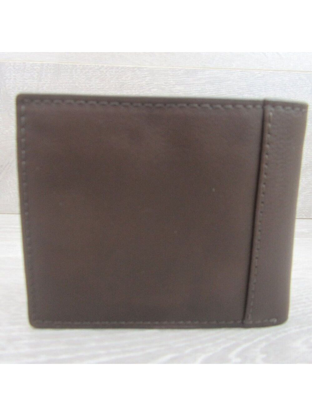 Fossil Journee Traveler Men's Brown Leather Wallet NEW - Picture 4 of 15